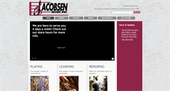 Desktop Screenshot of jacobsenmusiconline.com